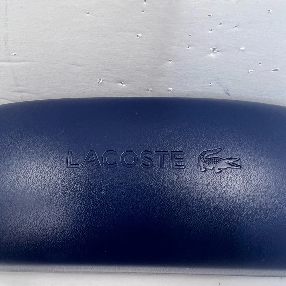 ⭐️LACOSTE💯NAVY BLUE SUNGLASSES CASE